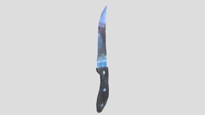 PSX Rusted Knife 3D Model