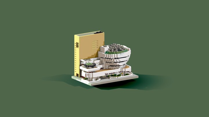 The Solomon R. Guggenheim Museum 3D Model