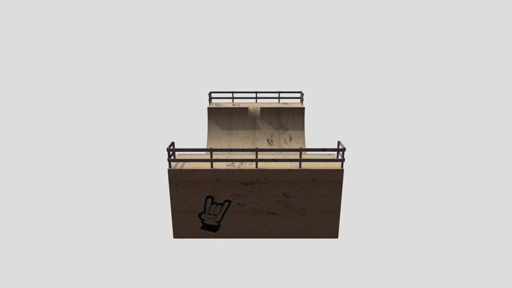 Textured Ramp Assignment 5 3D Model