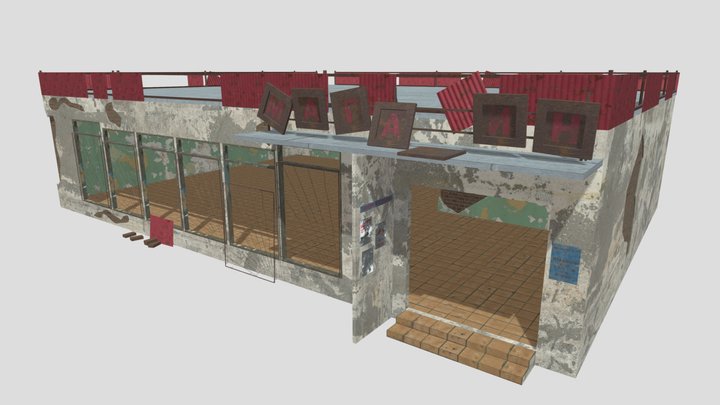Country store 3D Model