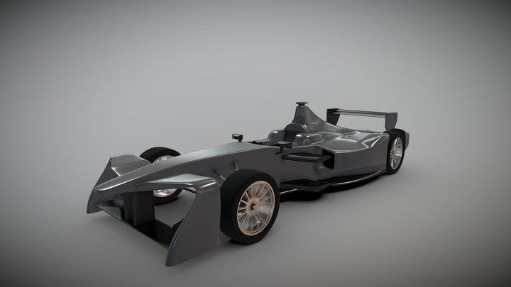 Formula E Gen 1 Car 3D Model