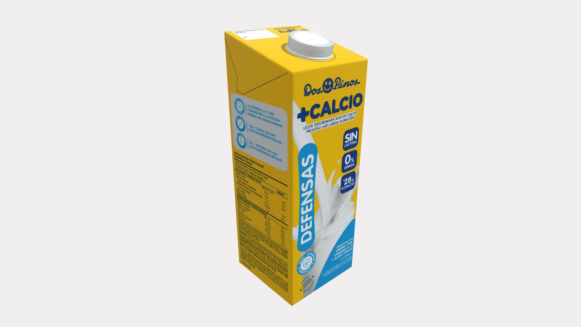 Dos Pinos - Leche Calcio Defensas