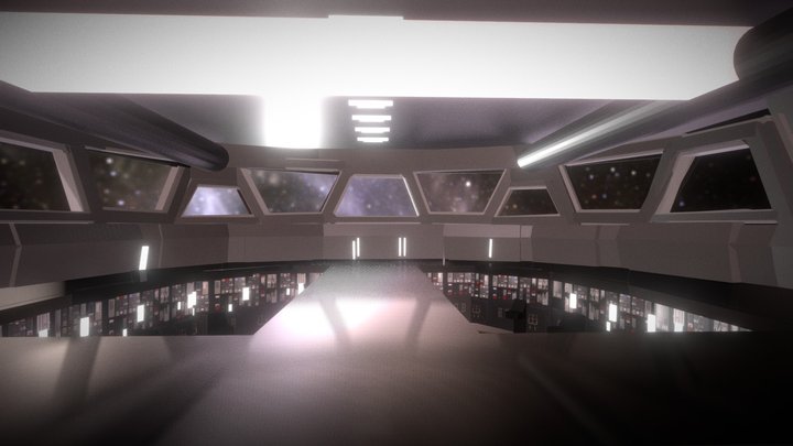 Star destroyer bridge 3D Model