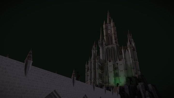 Villain's Lair | DAE IGP | Exam Assignment 3D Model