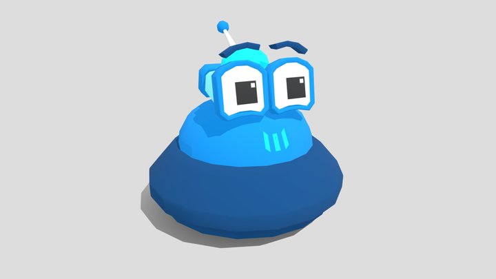 Player Bot A - GGJ 3D Model