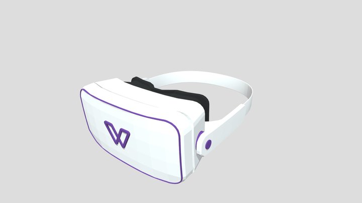 Virtual Reality Headset MillionPainter 3D Model