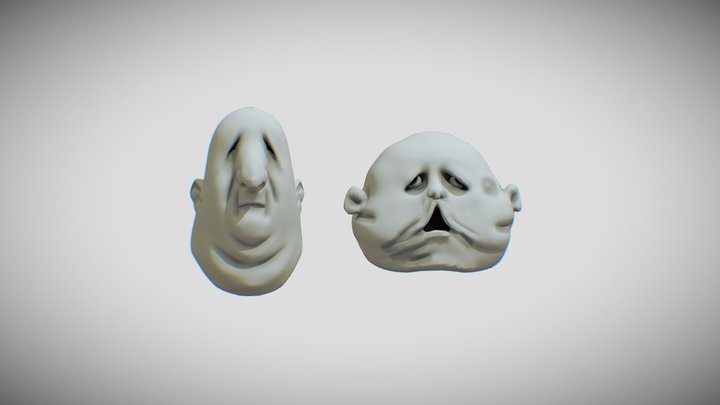 Little Nightmares Character Template 3D Model