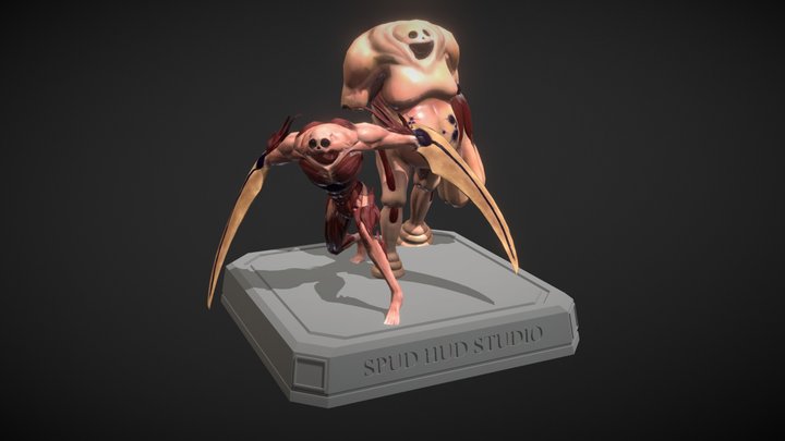 SPS Enemies 3D Model