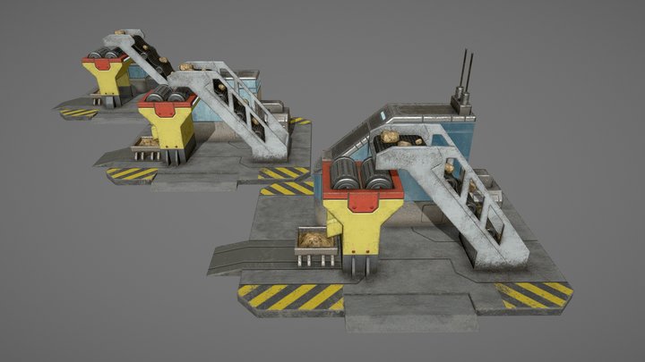 lesta_station_Kuchepatov 3D Model