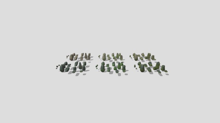 Rocks 3D Model