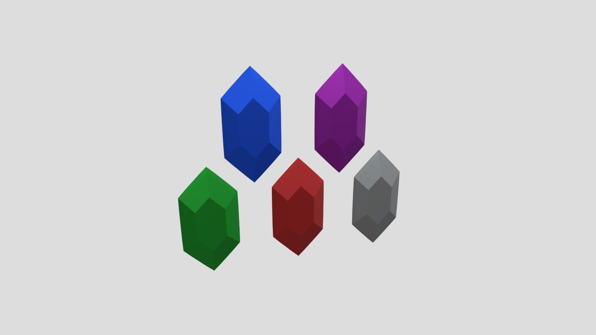 Rupees (The Legend Of Zelda) (Flat) - Download Free 3D model by ...