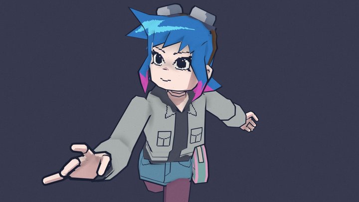 Ramona Flowers 3D Model