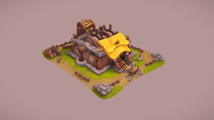 Torch Factory 3D Model