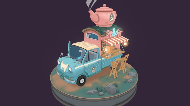 Sip & Go 3D Model