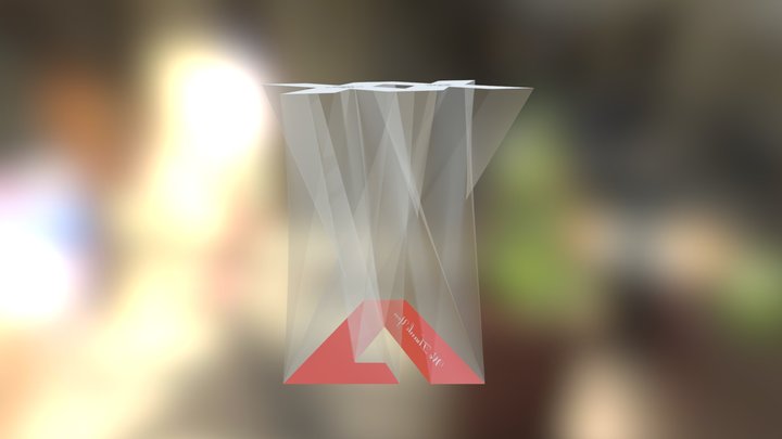 Twenty Years Award 3D Model