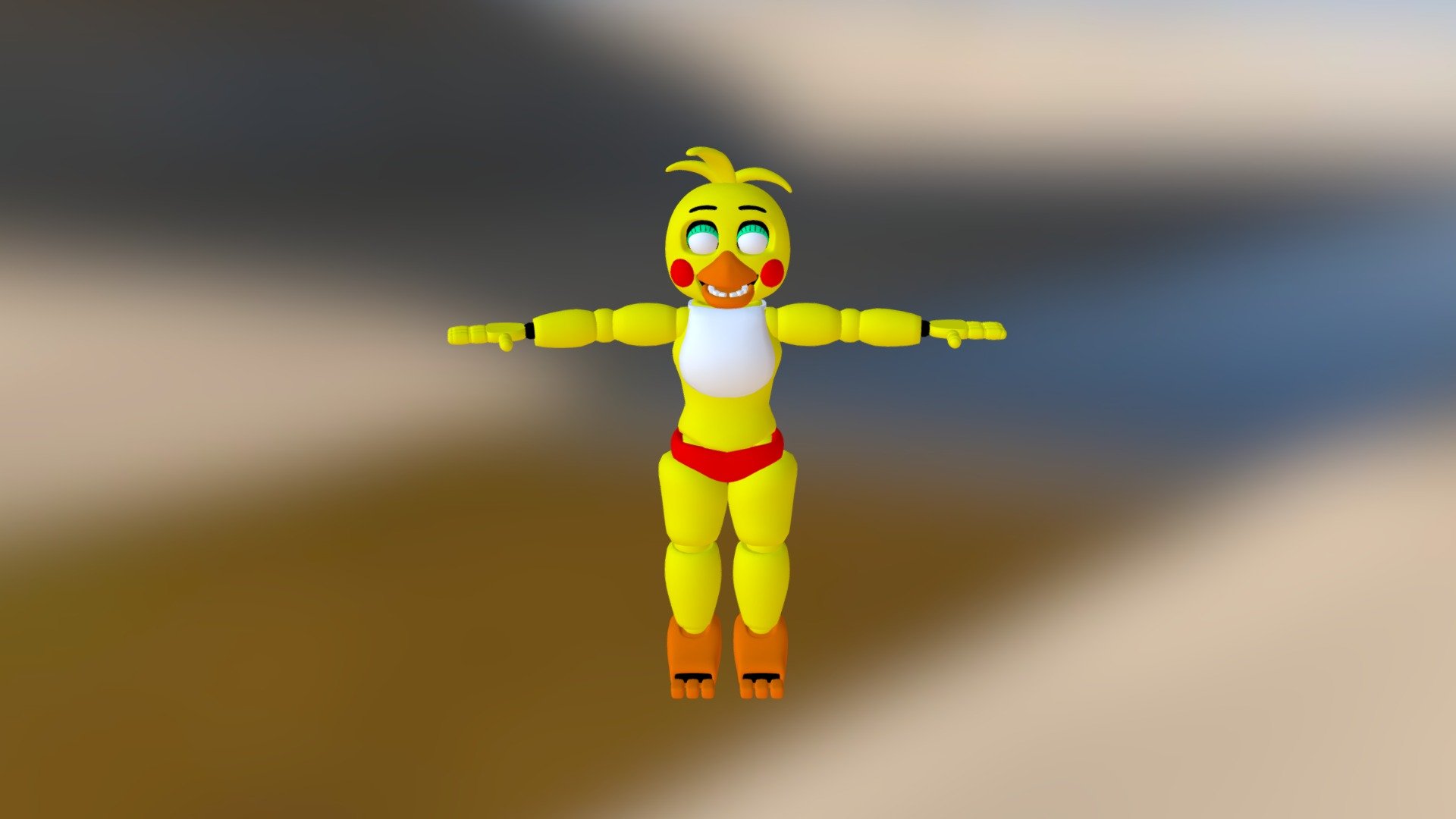 Toy-chica (1) - Download Free 3D model by bronywilson.