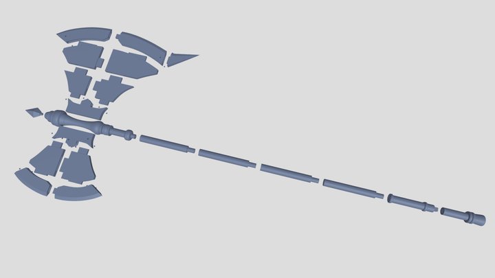 Stark Axe - 3d printing 3D Model