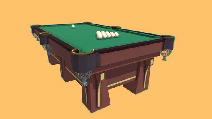 Billiards 3D Model