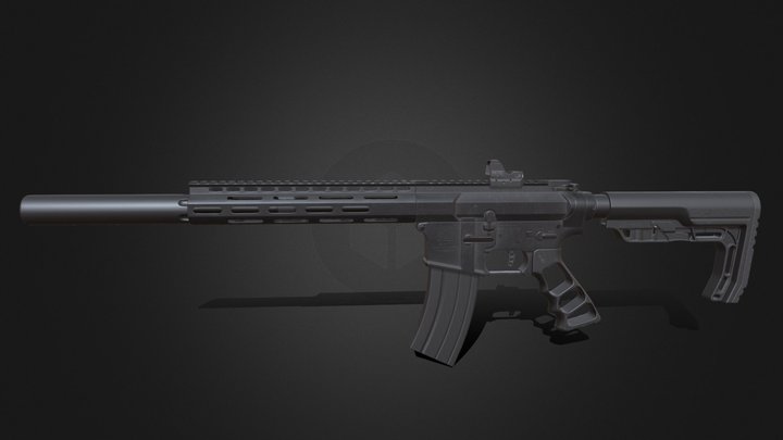 AR15 3D Model