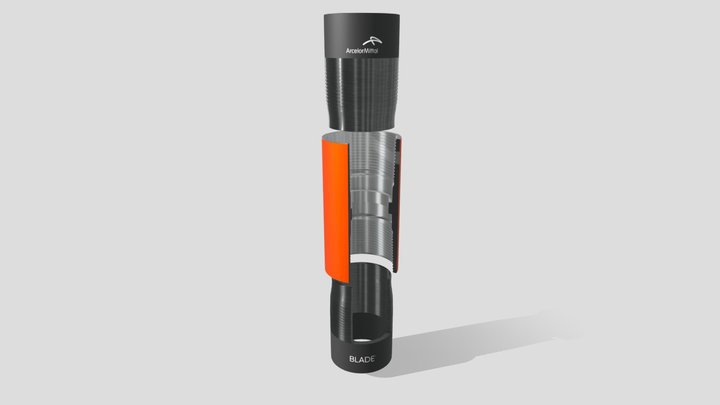 ArcelorMittal_maxfile_17_BLADE_FBX_export_1 3D Model