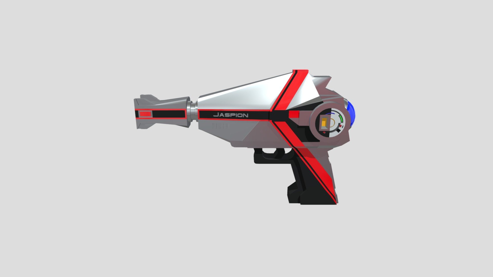 Turbo Magnum/Beam Scanner Gun (Juspion Series) - 3D model by