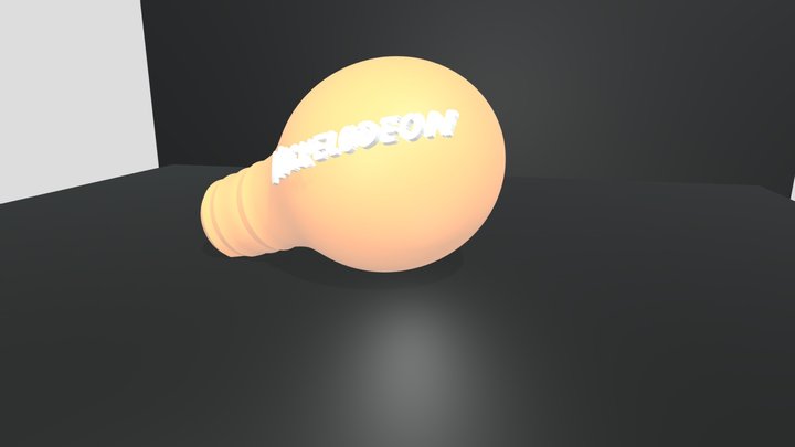 Nickelodeon 2008 Lightbulb Remake 3D Model