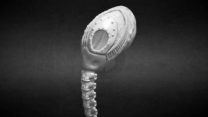 Sandman Helmet 3D Model