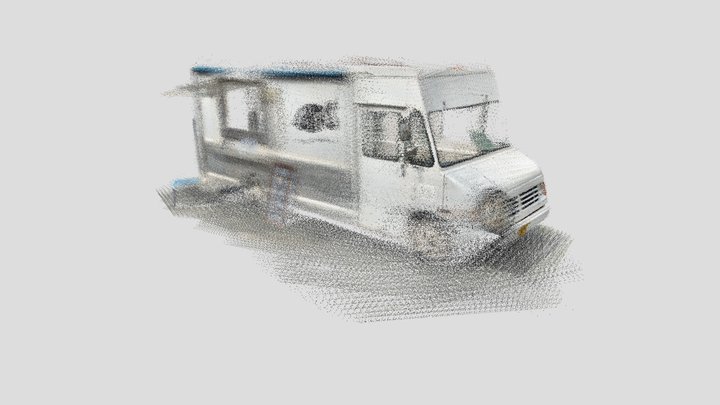 Ashmo's Food Truck 3D Model