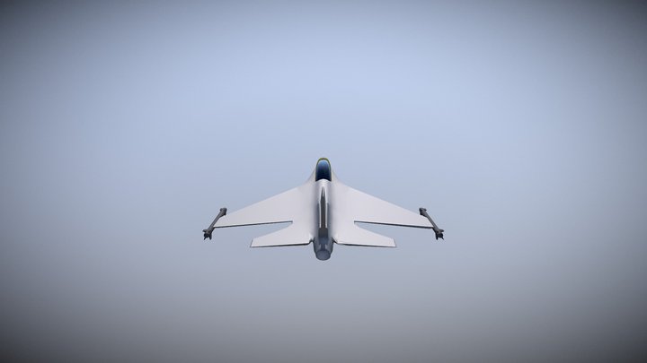F16 3D Model