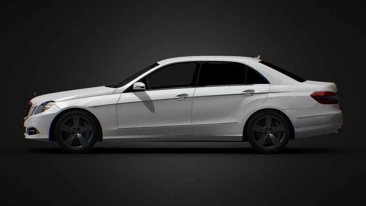 Mersedes-Benz E-class w212 – Modello 3D gratuito STL