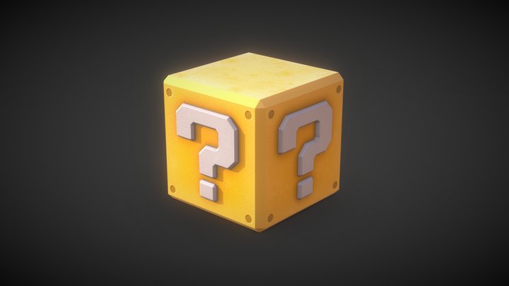 Mystery Block - Super Mario Odyssey 3D Model