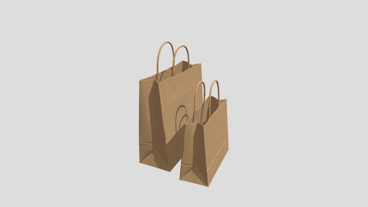 Paper bag props – Modello 3D gratuito STL