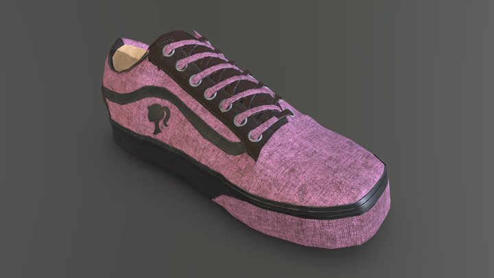 BarbenheimerVansShoes 3D Model