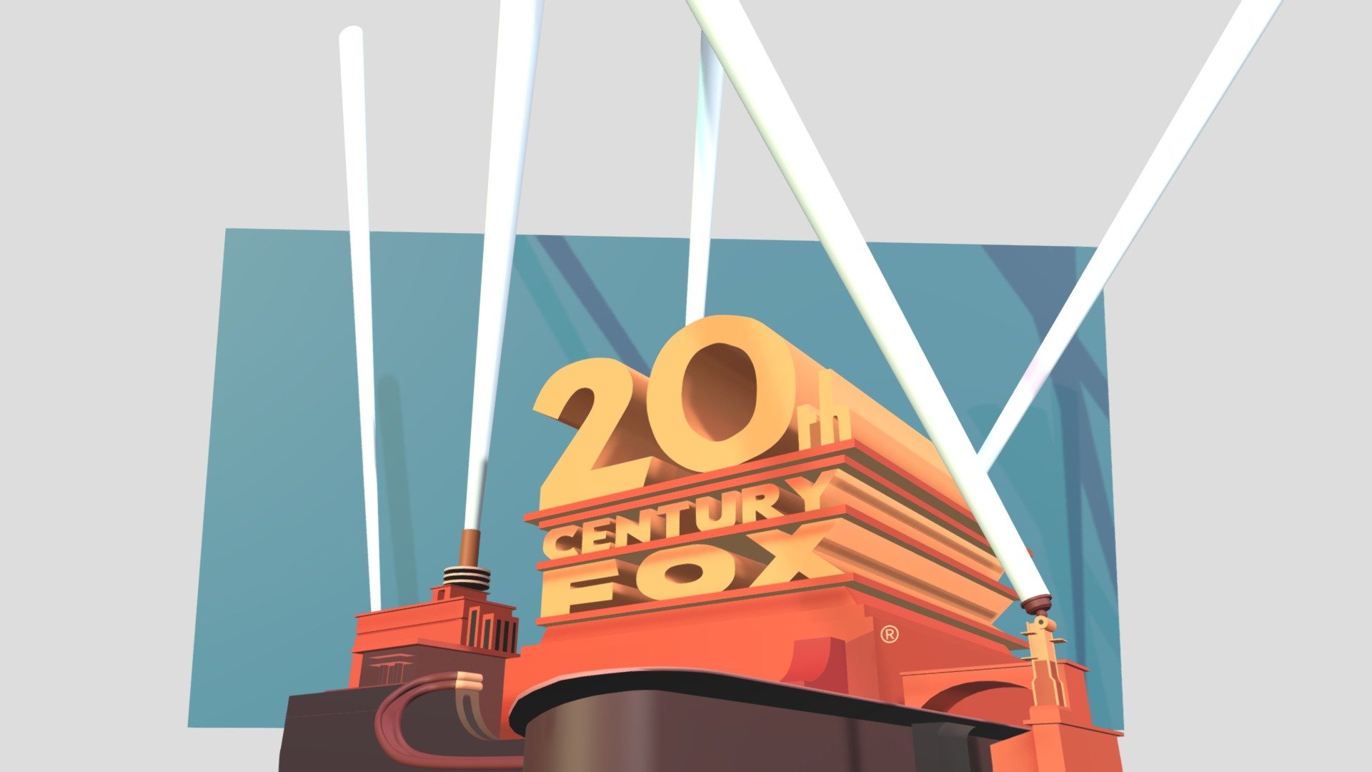 20th Century Fox Logo (1981-1994) Remake V6 - Download Free 3D model by  2222222233333333444444455555556666666 (@9999Yout) [8205659]