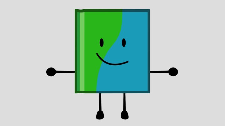Book - BFDIA 3D Model 3D Model