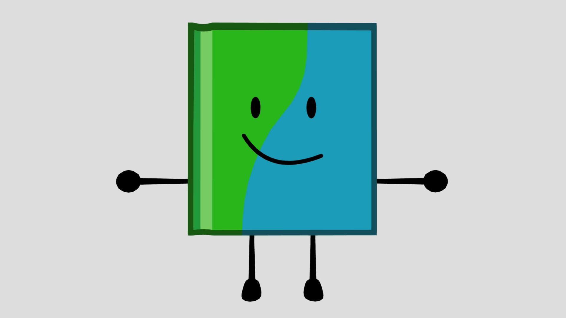 Book - BFDIA 3D Model - 3D model by RazzKDinglenut [8205a63] - Sketchfab