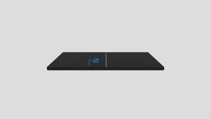 PS2 CONSOLE MODEL 3D Model