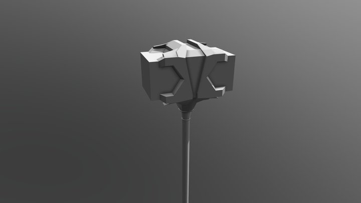 Blockout Warhammer 3D Model