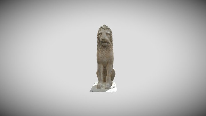 Il Leone del Pireo presso l'Arsenale di Venezia 3D Model