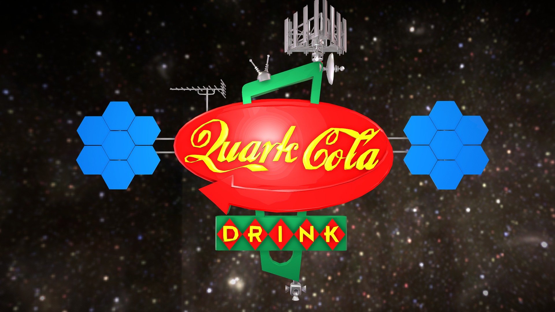 Space Billboard Quark Cola (color)