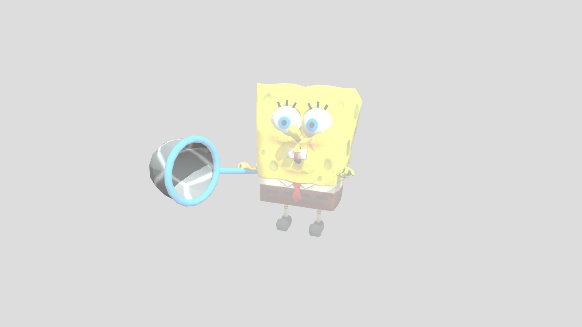 Nickelodeon Do Not Touch - SpongeBob - 3D model by ...