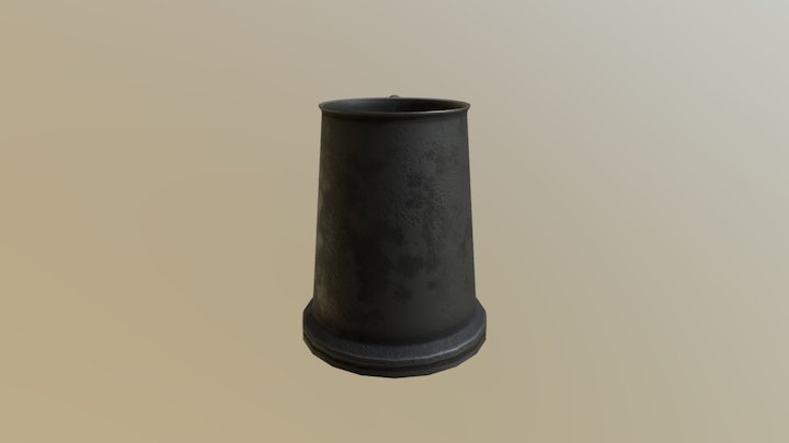 Pewter Mug 3D Model