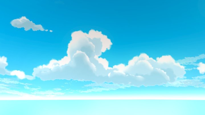 Anime skybox 1 3D Model