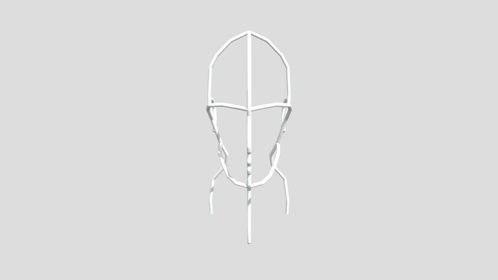 Czlowiek wspolczesny szkielet 3D Model