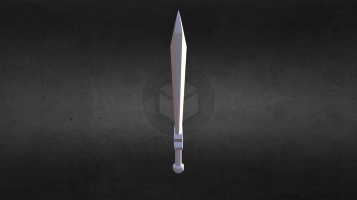 LP Sword Model 3D Model