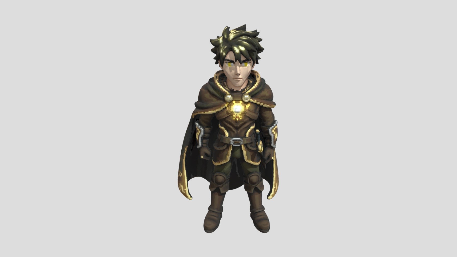 Auric Knight - 3D model by PlayerZeroRe [820c3a7] - Sketchfab