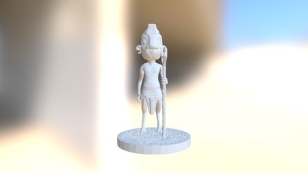 Tunche Min 3D Model