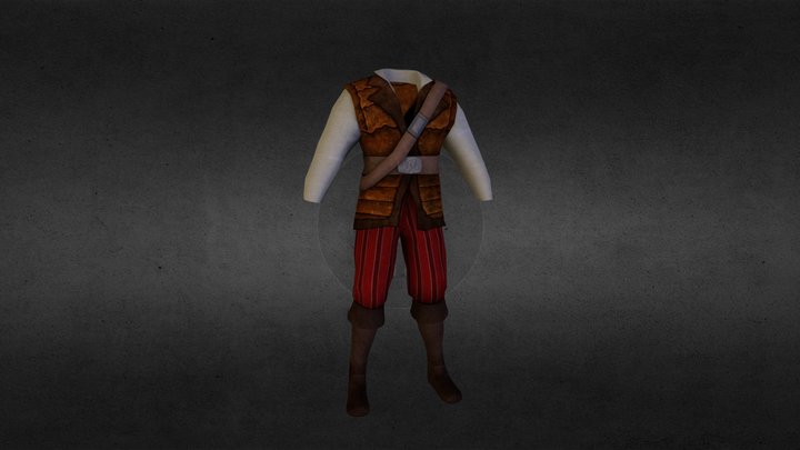 Diego clothing - Arcania Gothic 4 3D Model