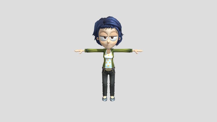 Mobile - Angelo Skate Away - Alvina 3D Model