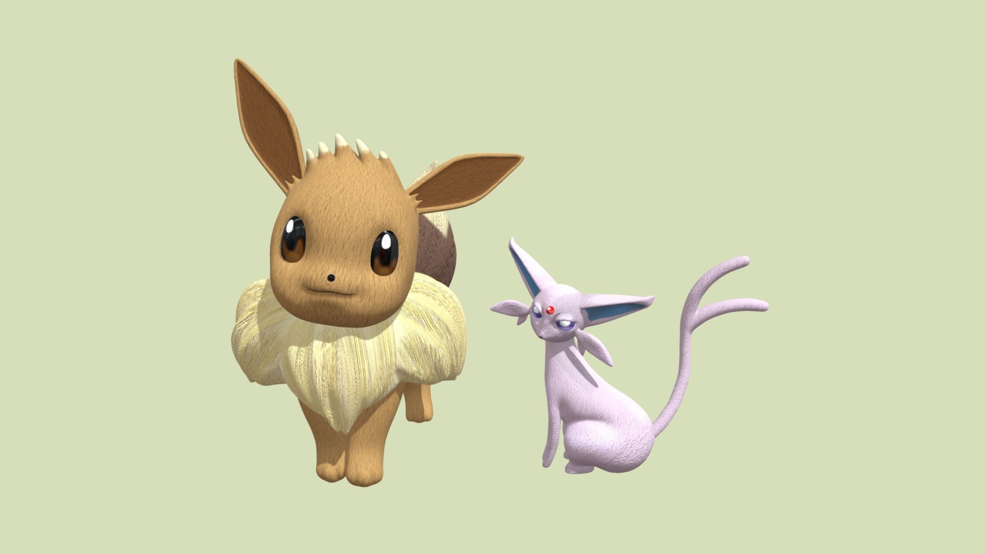 Eevee ～イーブイ～ - 3D model by noeDelyts (@noedelyts) [820f71e]